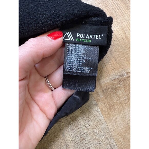 The North Face Womens ANLP Black/Teal Denali Fleece Jacket Large - Picture 10 of 10